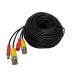 BNC male  DC female to BNC male male video/audio cable extension cable Cctv Power Cable for Cctv Dvr Surveillance System